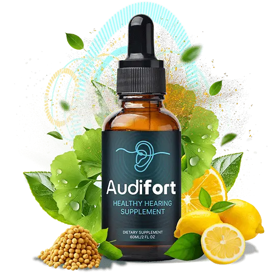 Audifort bottle shown in authorized affiliate material