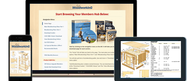 TedsWoodworking members-area access shown in authorized affiliate material